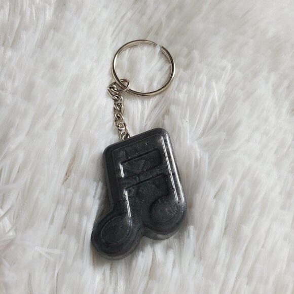 Music Note Keychain, Bookbag Charm - Picture 7 of 13